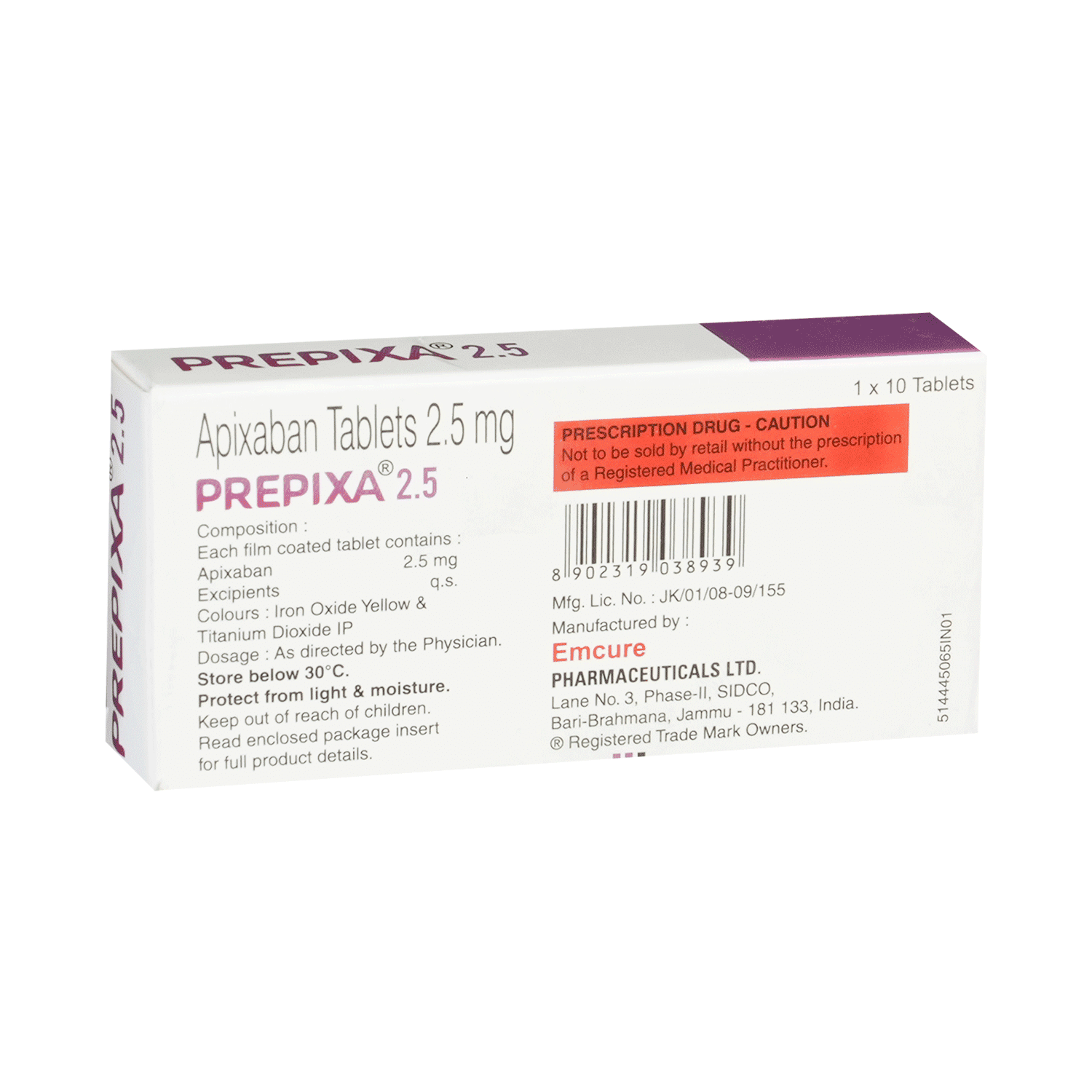 Prepixa 2.5 Tablet - Image 3