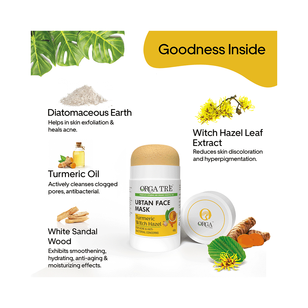 Orgatre Ubtan Face Mask Pack - Image 5