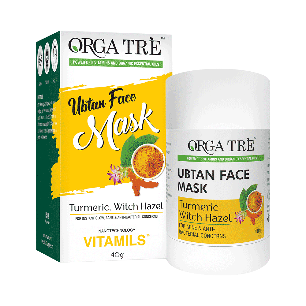 Orgatre Ubtan Face Mask Pack