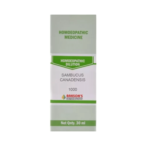Bakson's Homeopathy Sambucus Canadensis Dilution 1000 CH