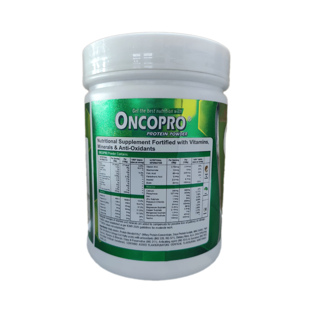 Oncopro Protein with ALA & DHA for Nutrition | Flavour Powder Vanilla - Image 2