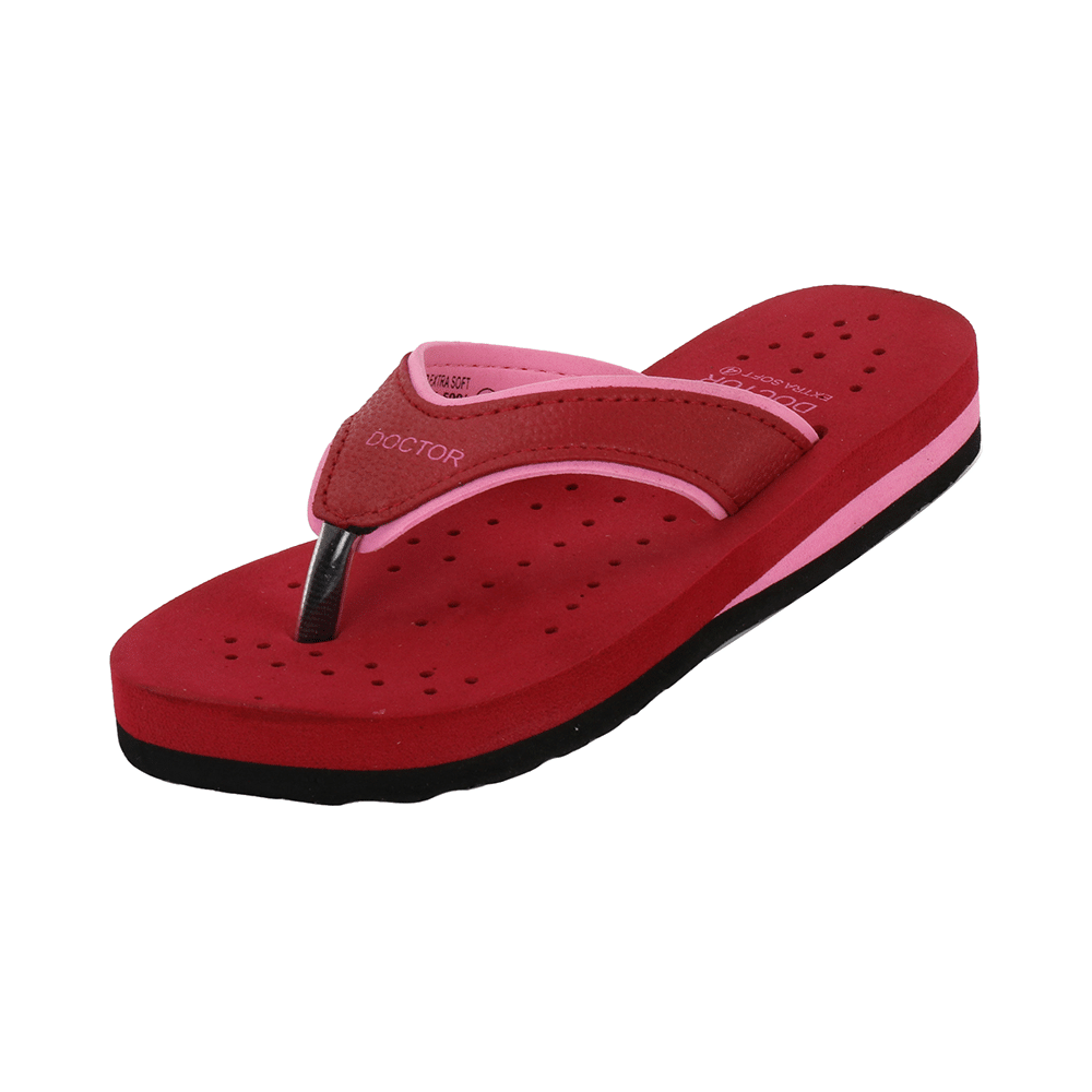 Doctor Extra Soft Ortho Care Orthopaedic Diabetic Pregnancy Comfort Flat Flipflops Slippers For Women 8 UK Pink - Image 10