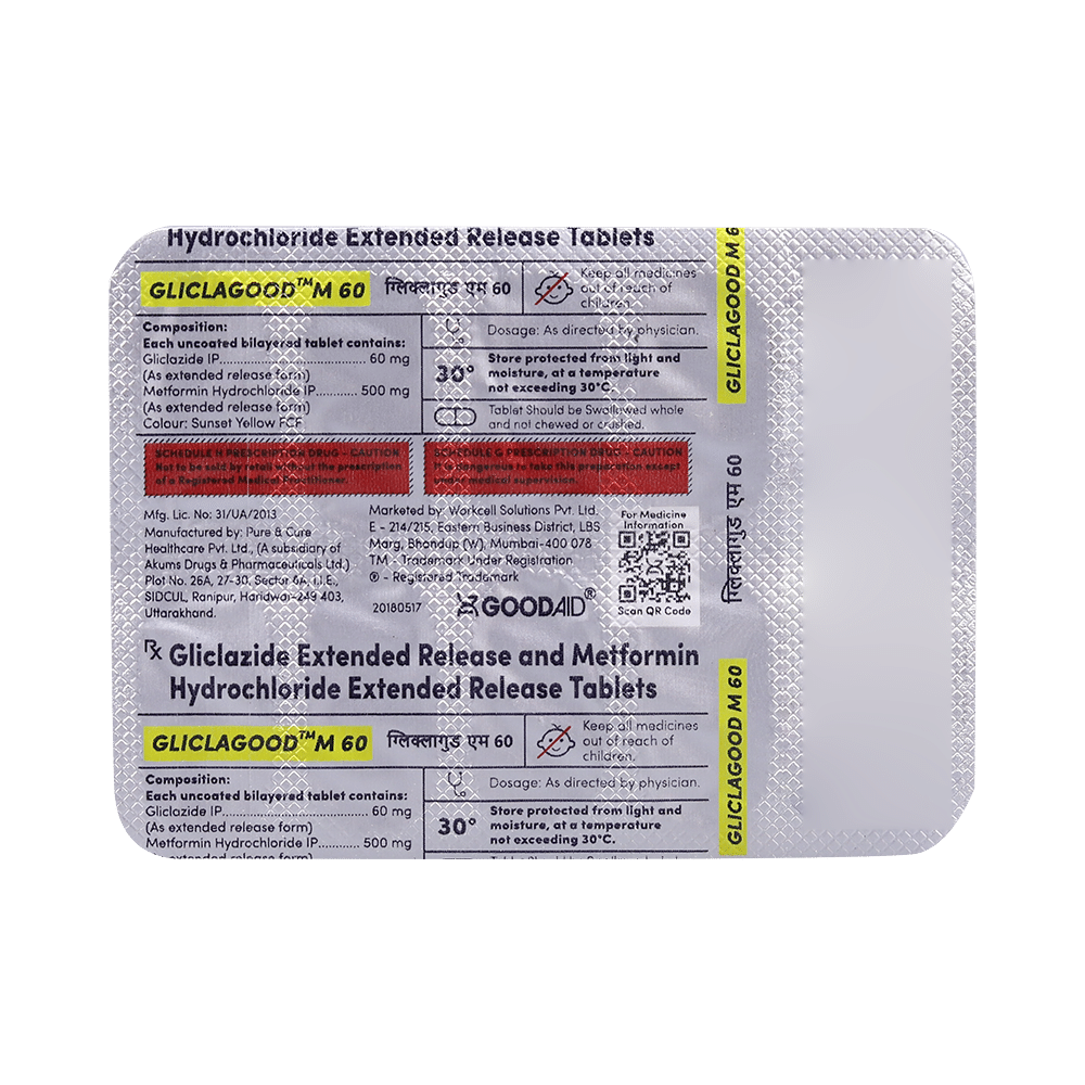 Gliclagood M 60 Tablet ER - Image 3