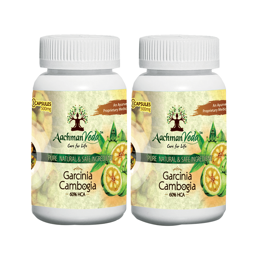 Aachman Veda Garcinia Cambogia 500mg 60% HCA Weight Loss Capsule (60 Each) - Image 10