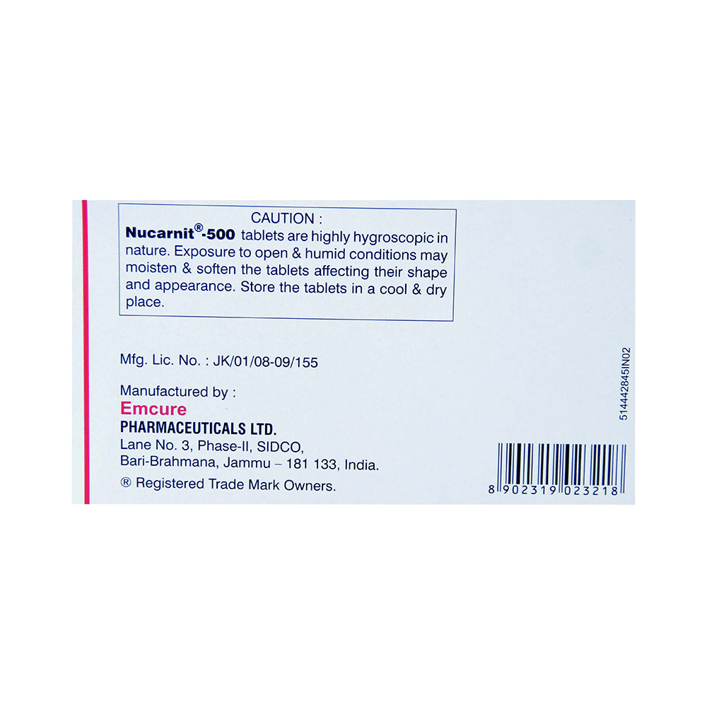 Nucarnit 500 Tablet - Image 2