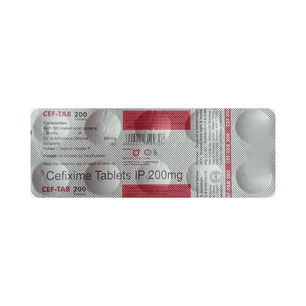 Cef-Tab 200 Tablet - Image 2