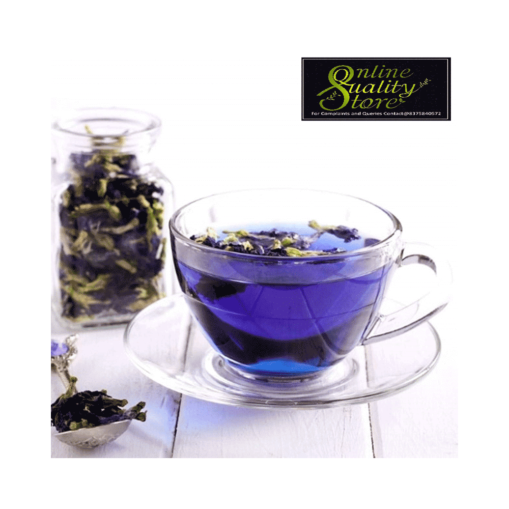 Online Quality Store Combo Pack of Butterfly Pea Flower Herbal Tea & Chamomile Flower Tea (100gm Each) - Image 5