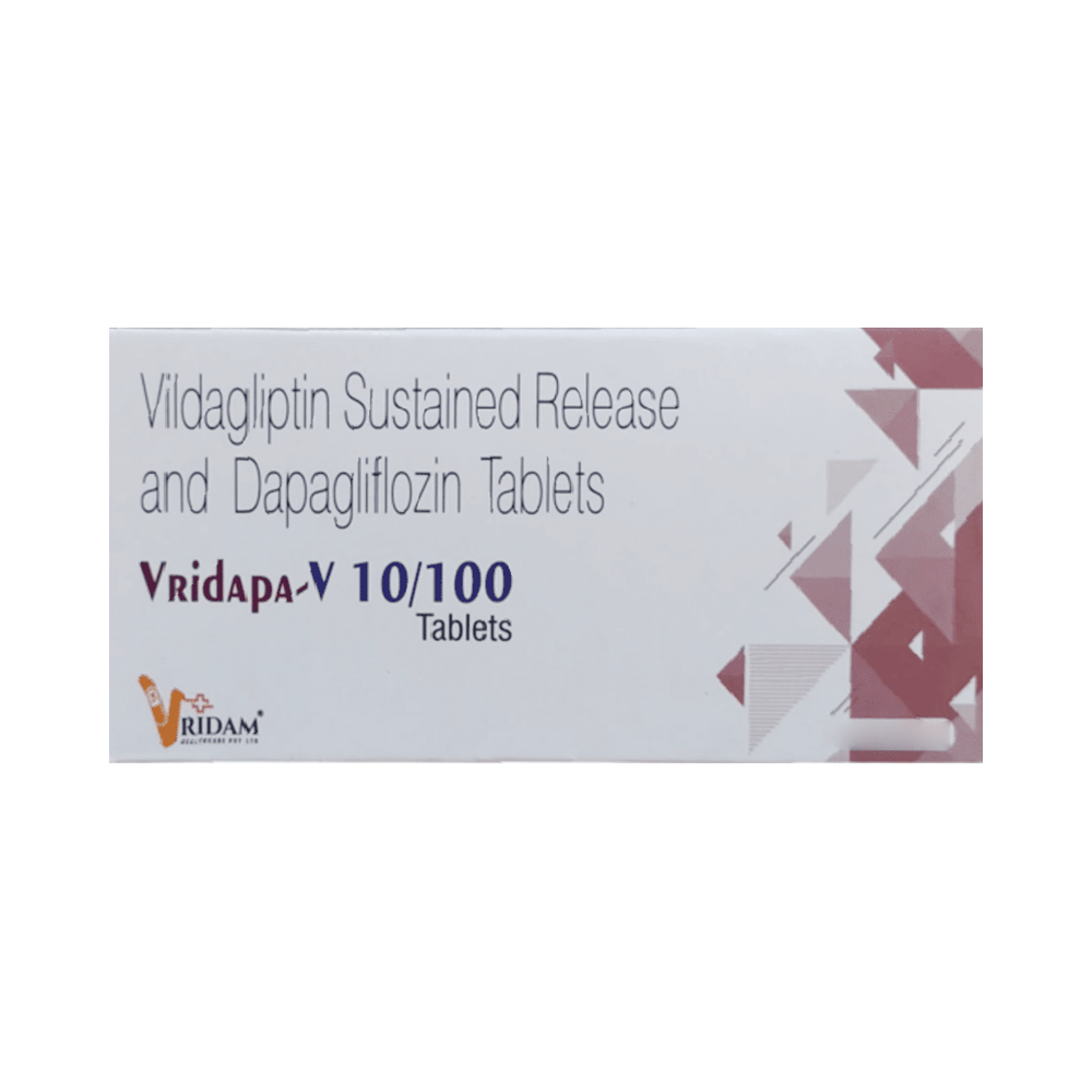 Vridapa-V 10/100 Tablet SR