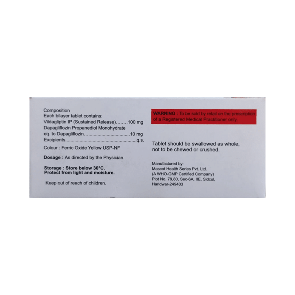 Vridapa-V 10/100 Tablet SR - Image 2