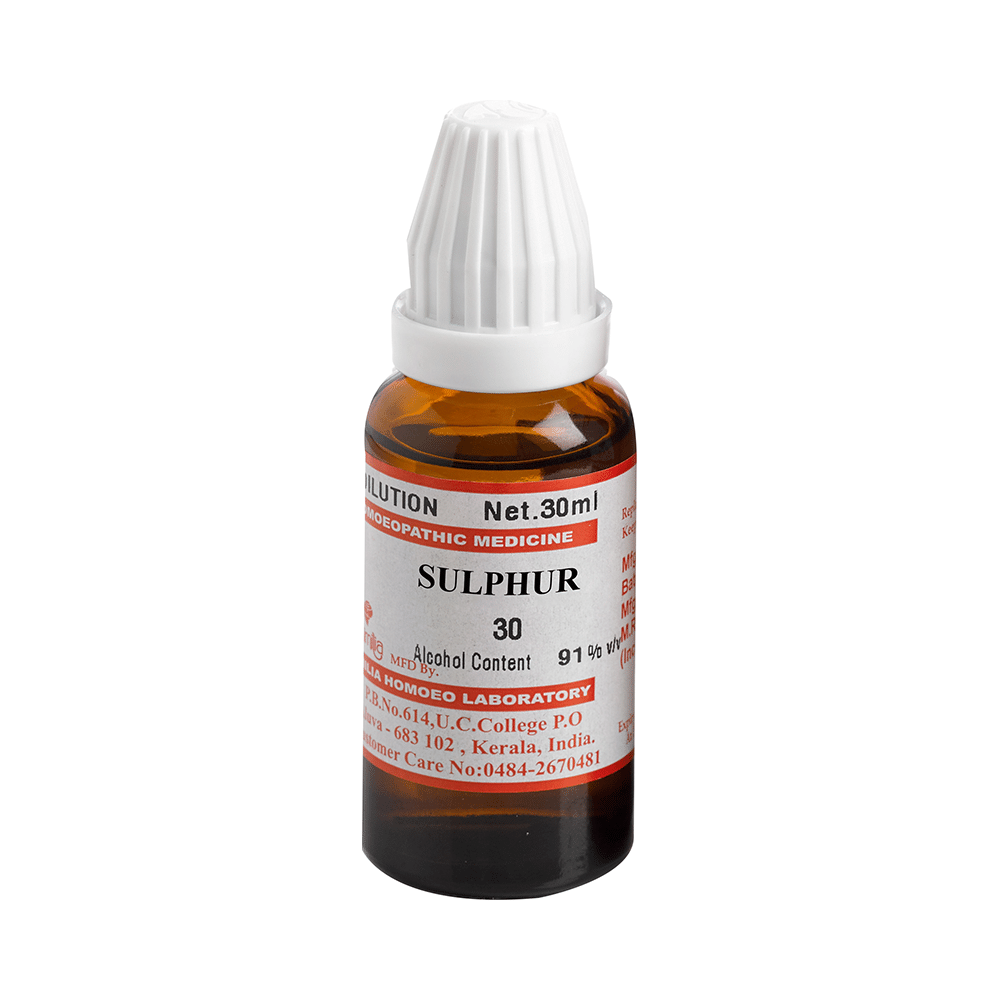 Similia Sulphur Dilution 30 CH