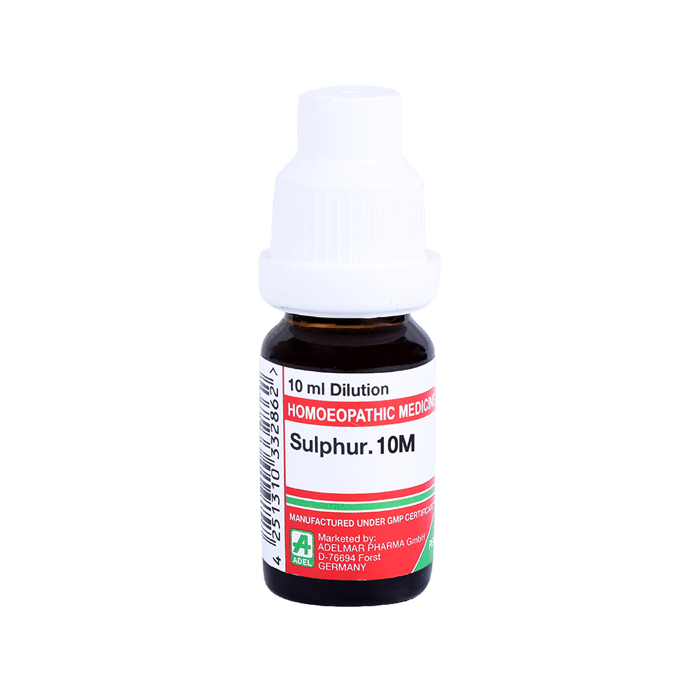 ADEL Sulphur. Dilution 10M