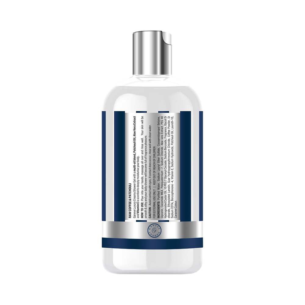 Ganeve London Luxury Shower Cream Coffee & Patchouli - Image 2