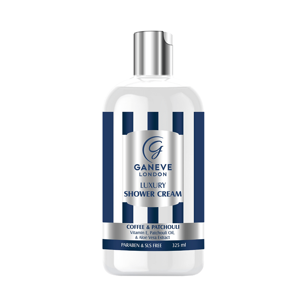 Ganeve London Luxury Shower Cream Coffee & Patchouli - Image 1