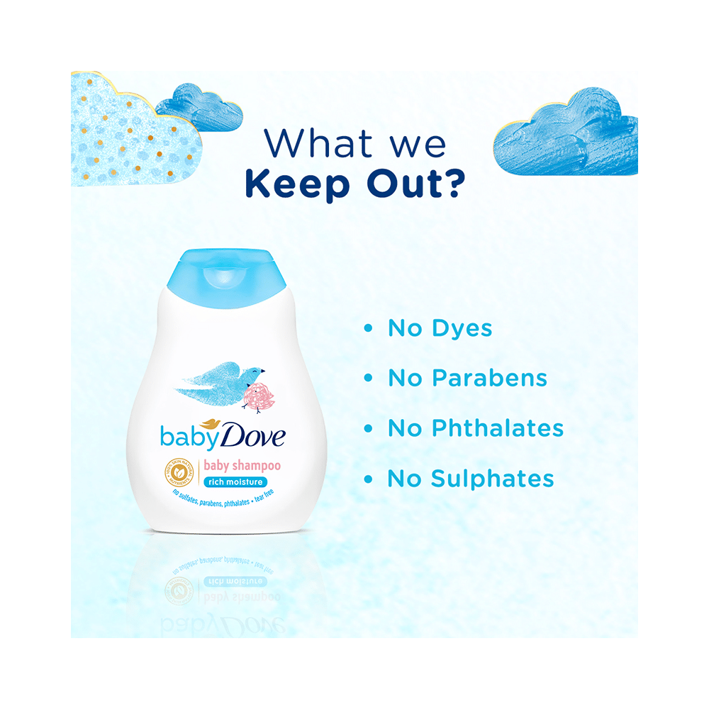 Baby Dove Rich Moisture Baby Shampoo - Image 5