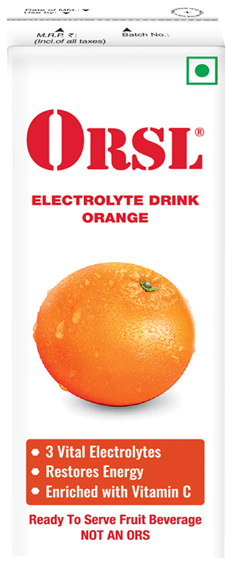 ORSL Electrolyte Orange Drink