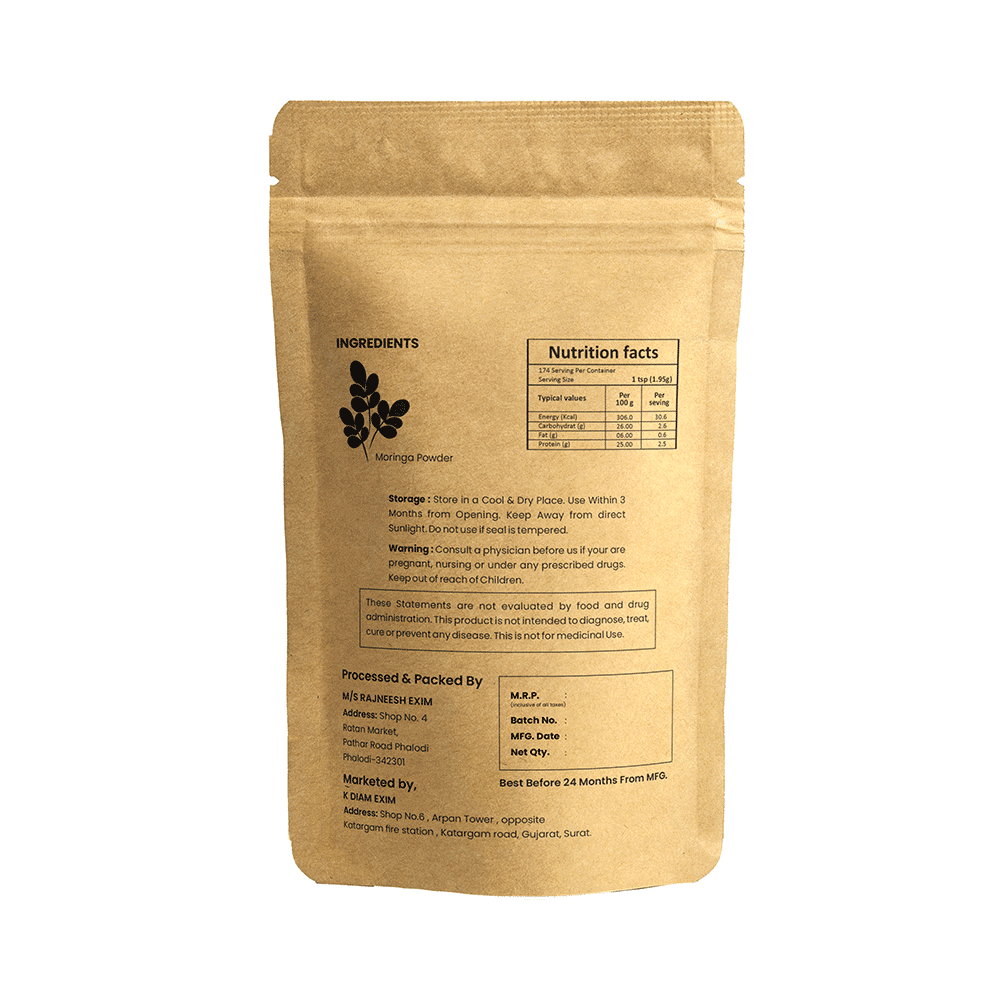 Organic Needs Moringa Powder - Image 2