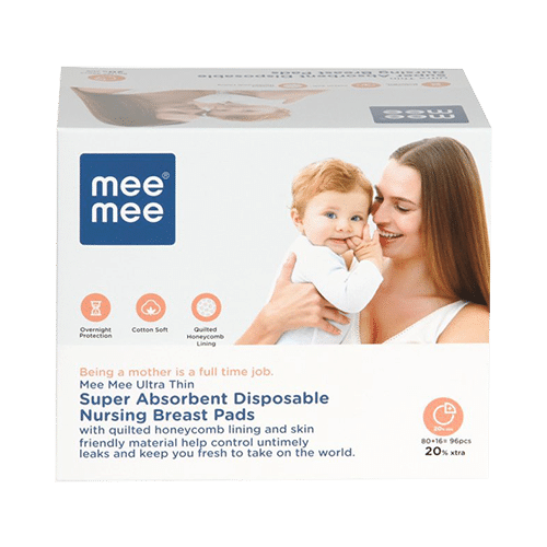 Mee Mee Ultra Thin Super Absorbent Disposable Nursing Breast Pads