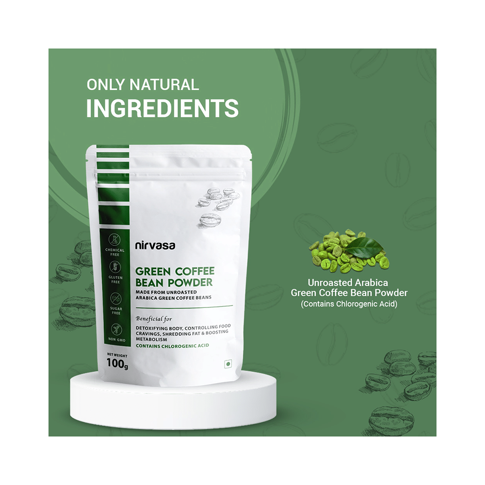 Nirvasa Green Coffee Bean Powder (100gm Each) - Image 4