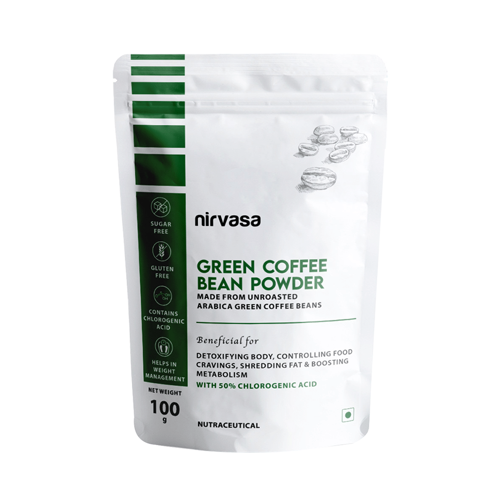 Nirvasa Green Coffee Bean Powder (100gm Each) - Image 1