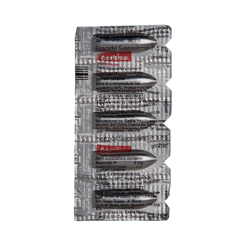 Gerbisa Children Suppository - Image 4