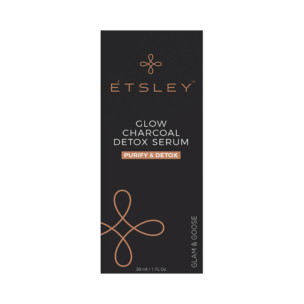 Etsley Glow Charcoal Detox Serum - Image 1
