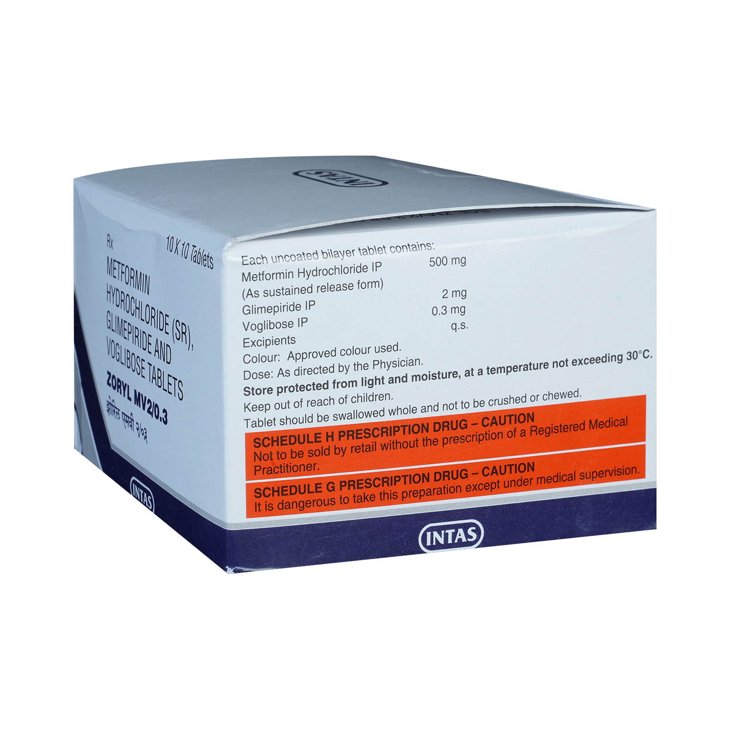 Zoryl MV 2/0.3 Tablet SR - Image 3