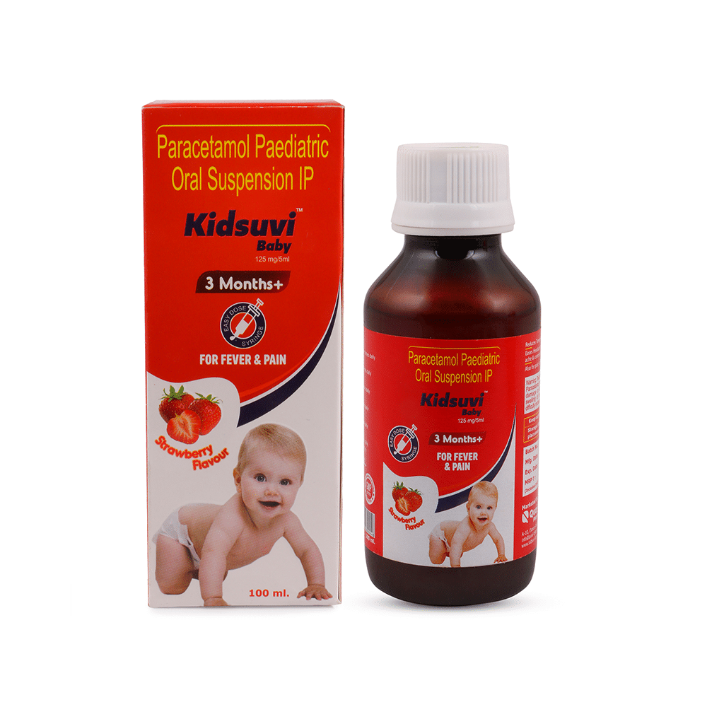 Kidsuvi Baby Orange Oral Suspension - Image 1