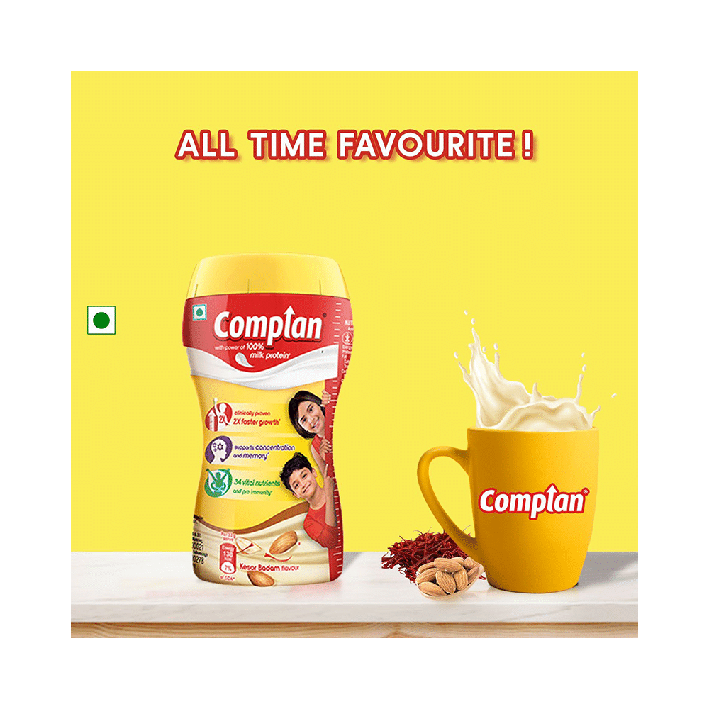 Complan Nutrition Drink Powder for Children | Nutrition Drink for Kids with Protein & 34 Vital Nutrients | Creamy Classic - Image 7