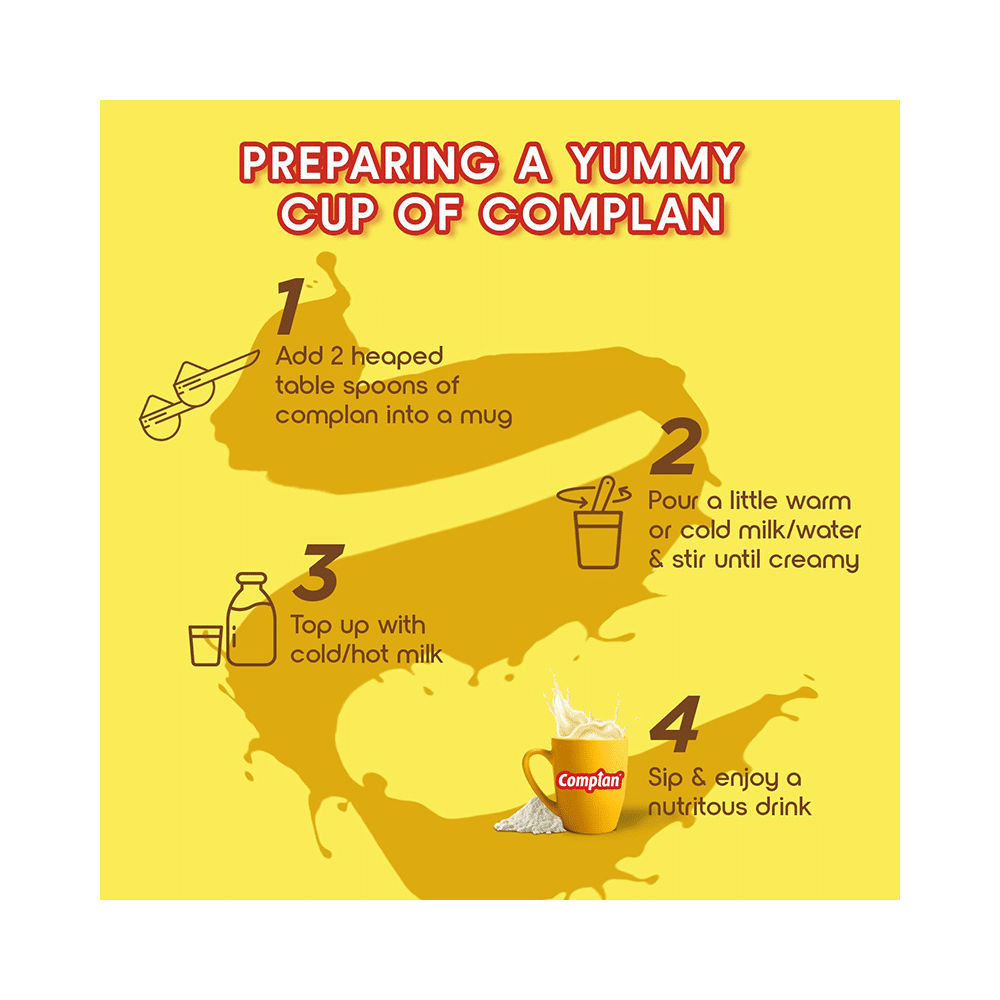 Complan Nutrition Drink Powder for Children | Nutrition Drink for Kids with Protein & 34 Vital Nutrients | Creamy Classic - Image 6