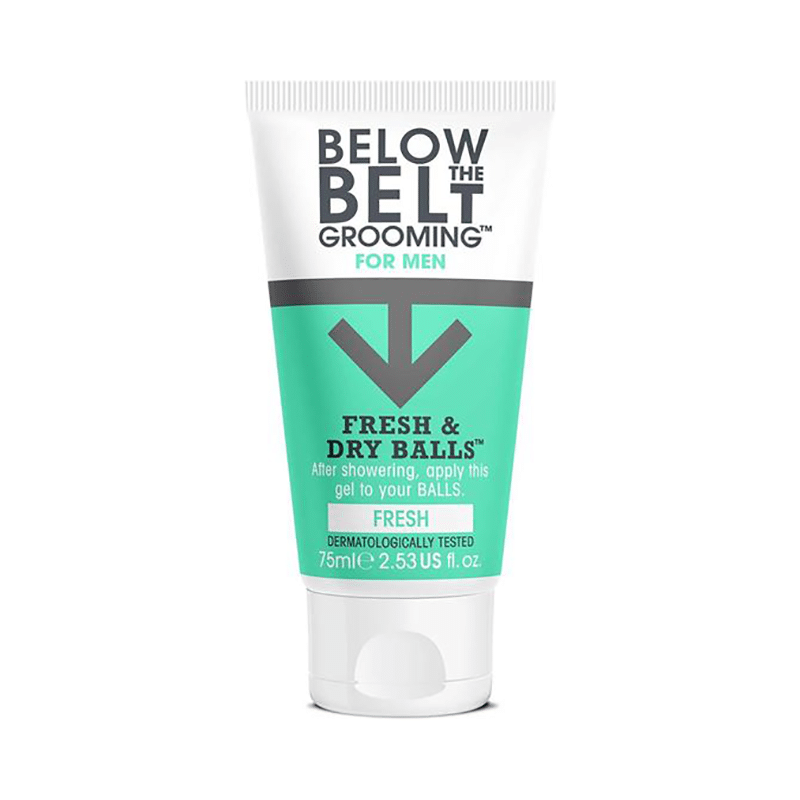 Below the Belt Grooming for Men Fresh and Dry Balls Gel Fresh