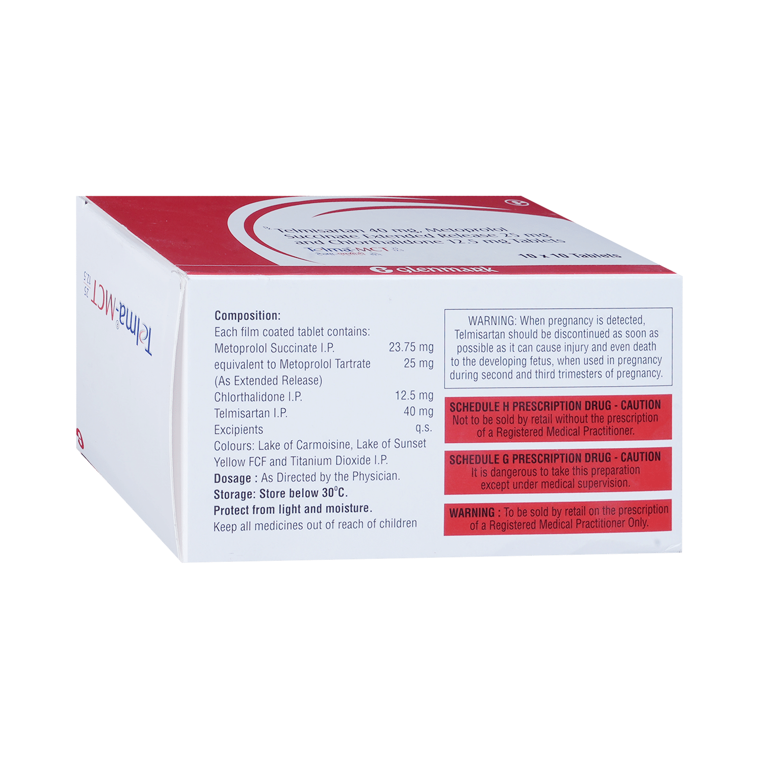 Telma-MCT 25/12.5 Tablet ER - Image 3