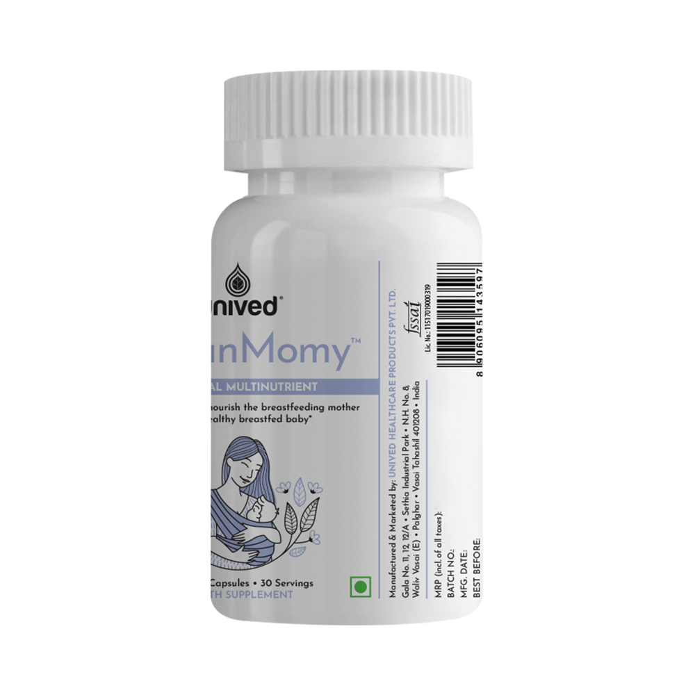 Unived Vegan Momy Postnatal Multinutrient Vegan Capsule - Image 4