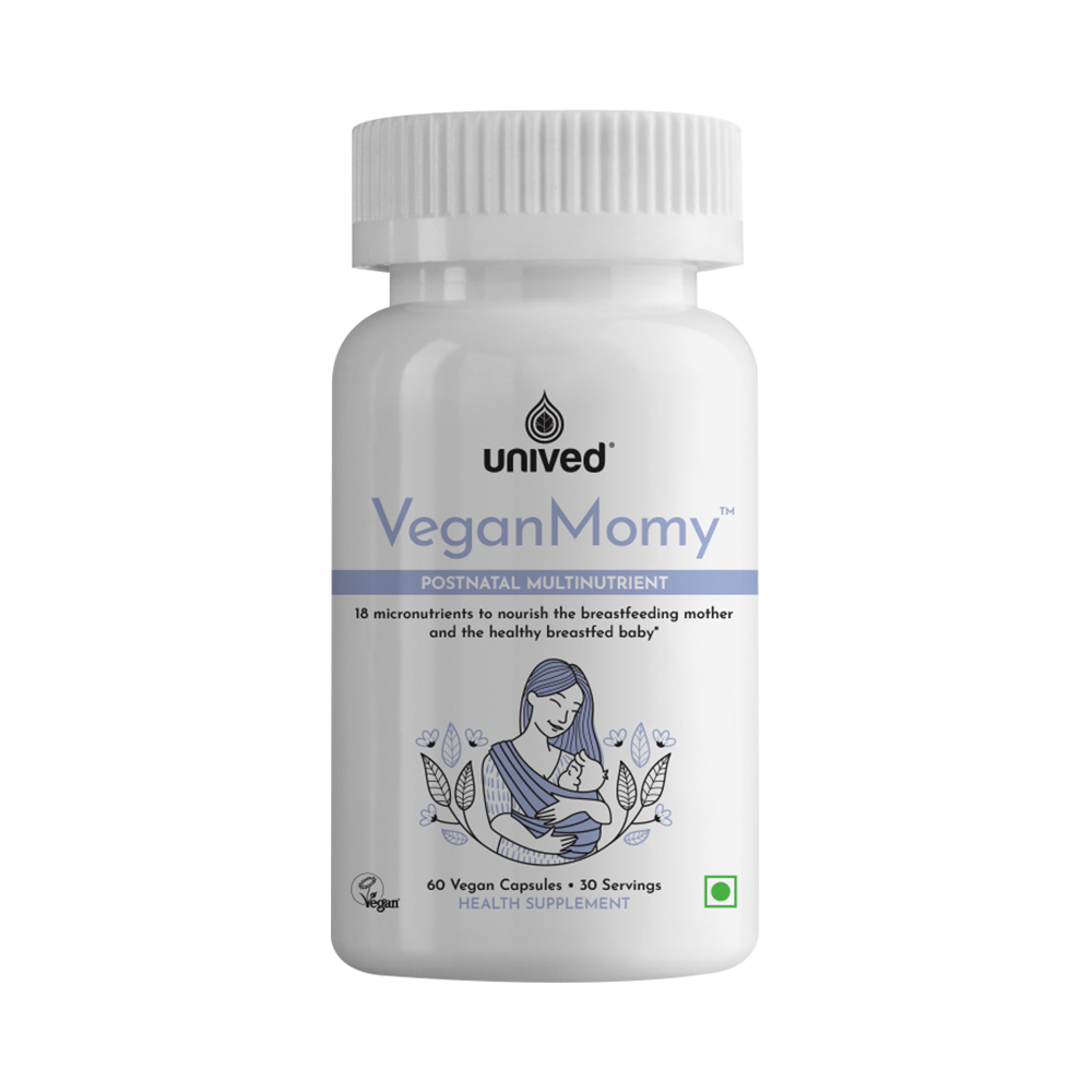Unived Vegan Momy Postnatal Multinutrient Vegan Capsule - Image 1