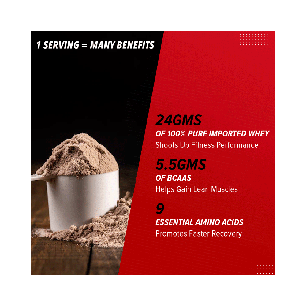 GNC Pro Performance 100% Whey Protein |  With Digestive Enzymes & Electrolytes | For Metabolism & Lean Muscles Recovery | Flavour Powder Chocolate Fudge - Image 6