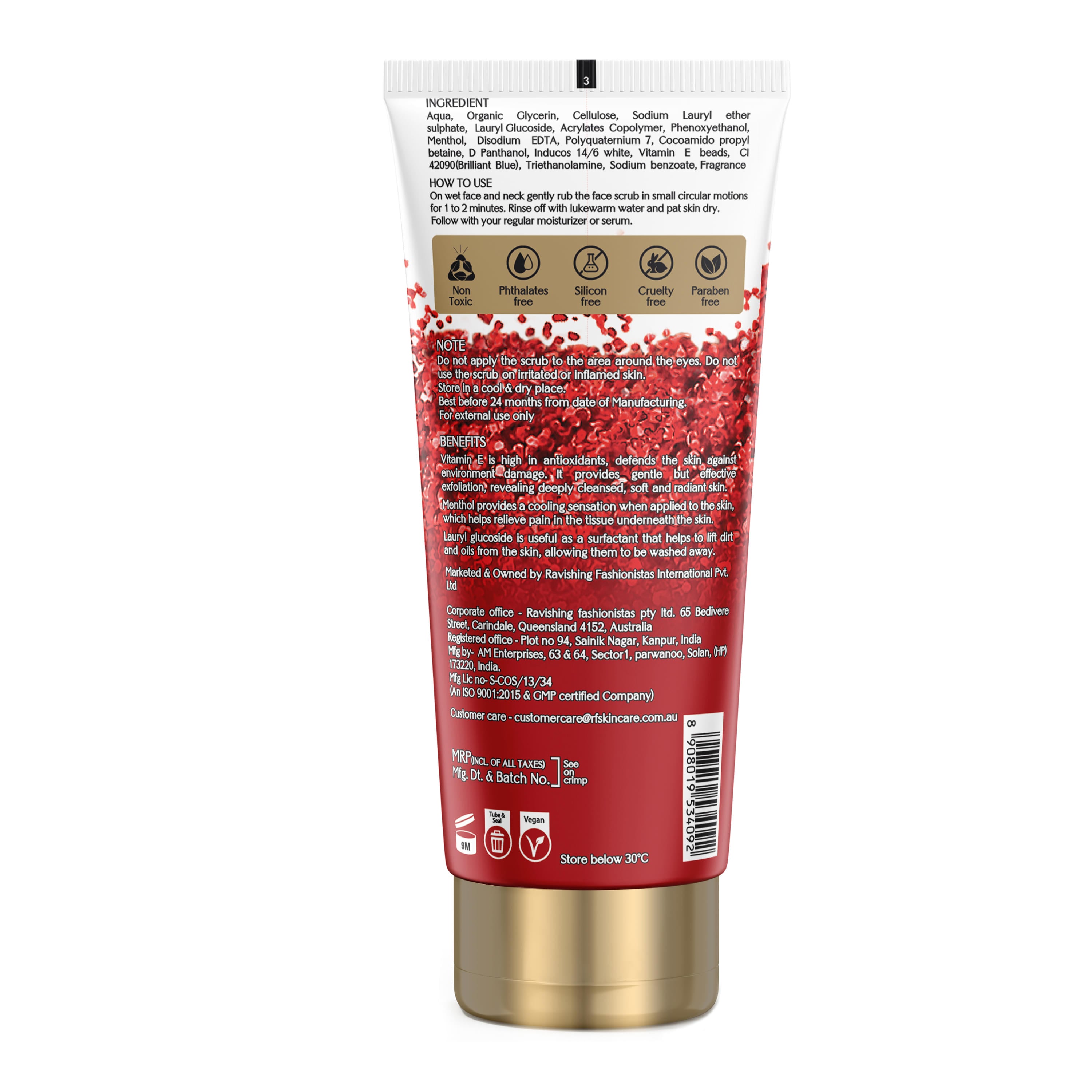 RF Skincare Australia Refreshing Aqua Foaming Cleanser - Image 2