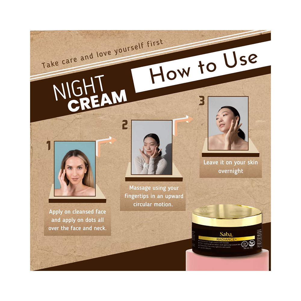 Saba Radiance+ Night Cream - Image 9