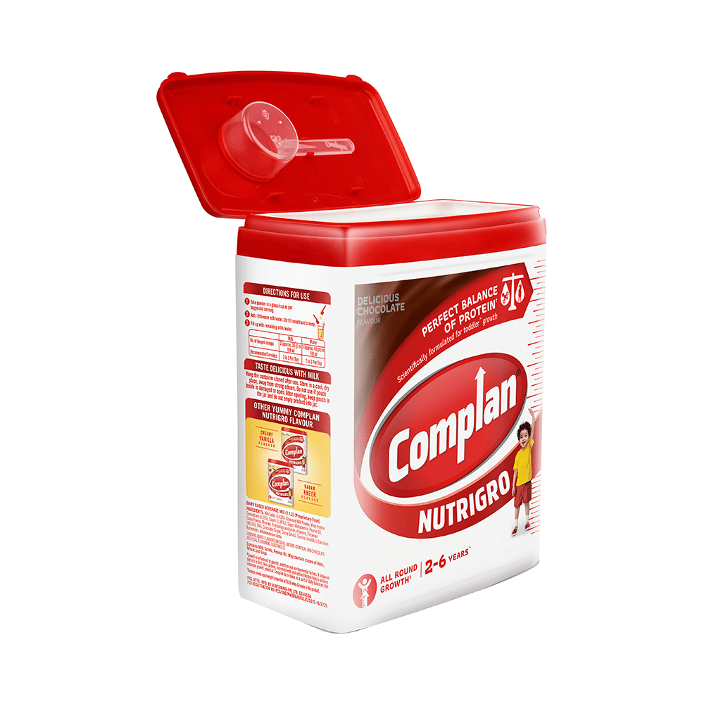 Nutrigro By Complan Protein | 2 to 6 Years | Flavour Delicious Chocolate - Image 3