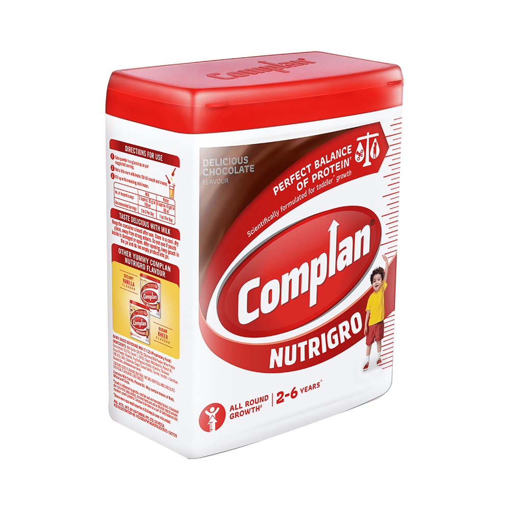 Nutrigro By Complan Protein | 2 to 6 Years | Flavour Delicious Chocolate - Image 5