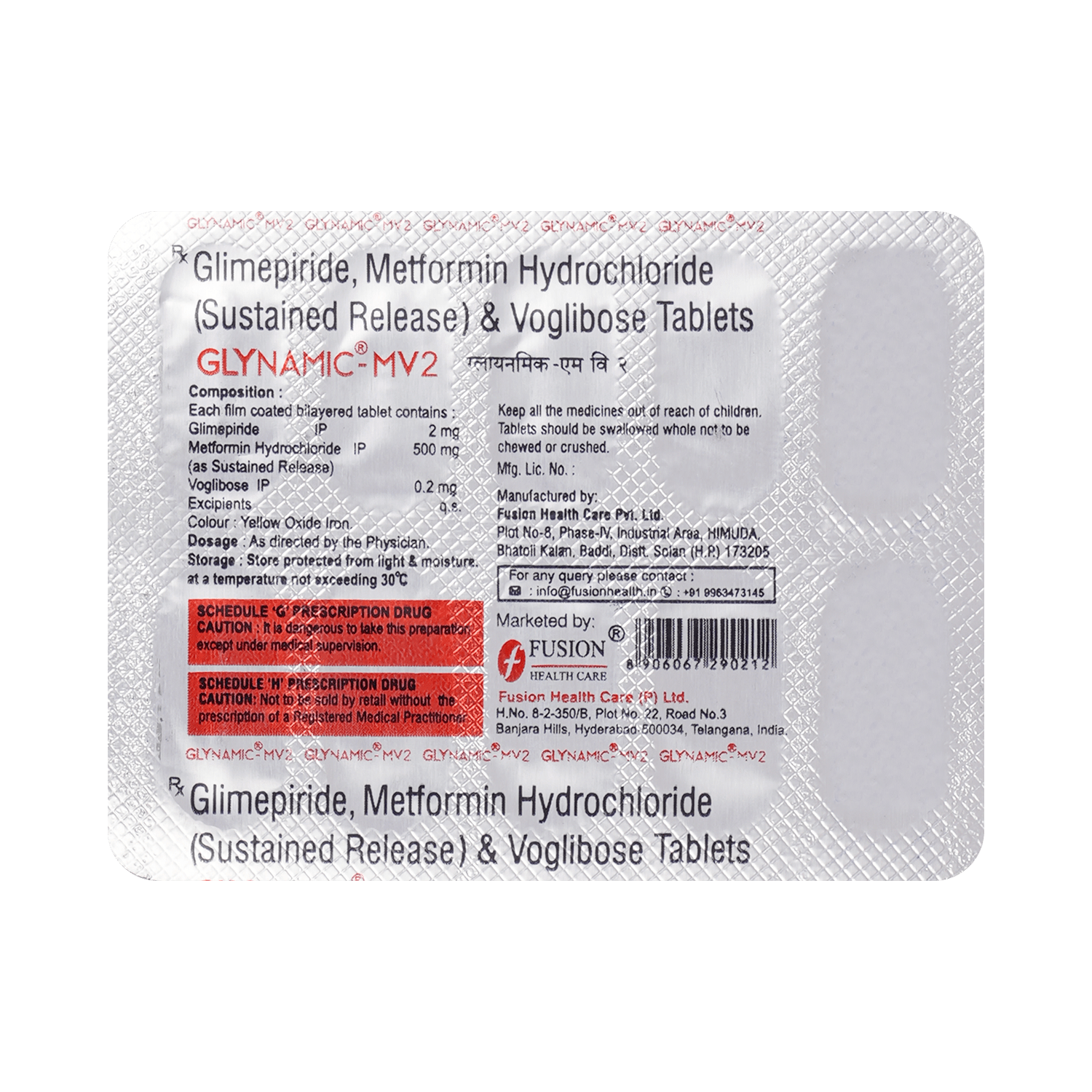 Glynamic MV 2 Tablet - Image 3