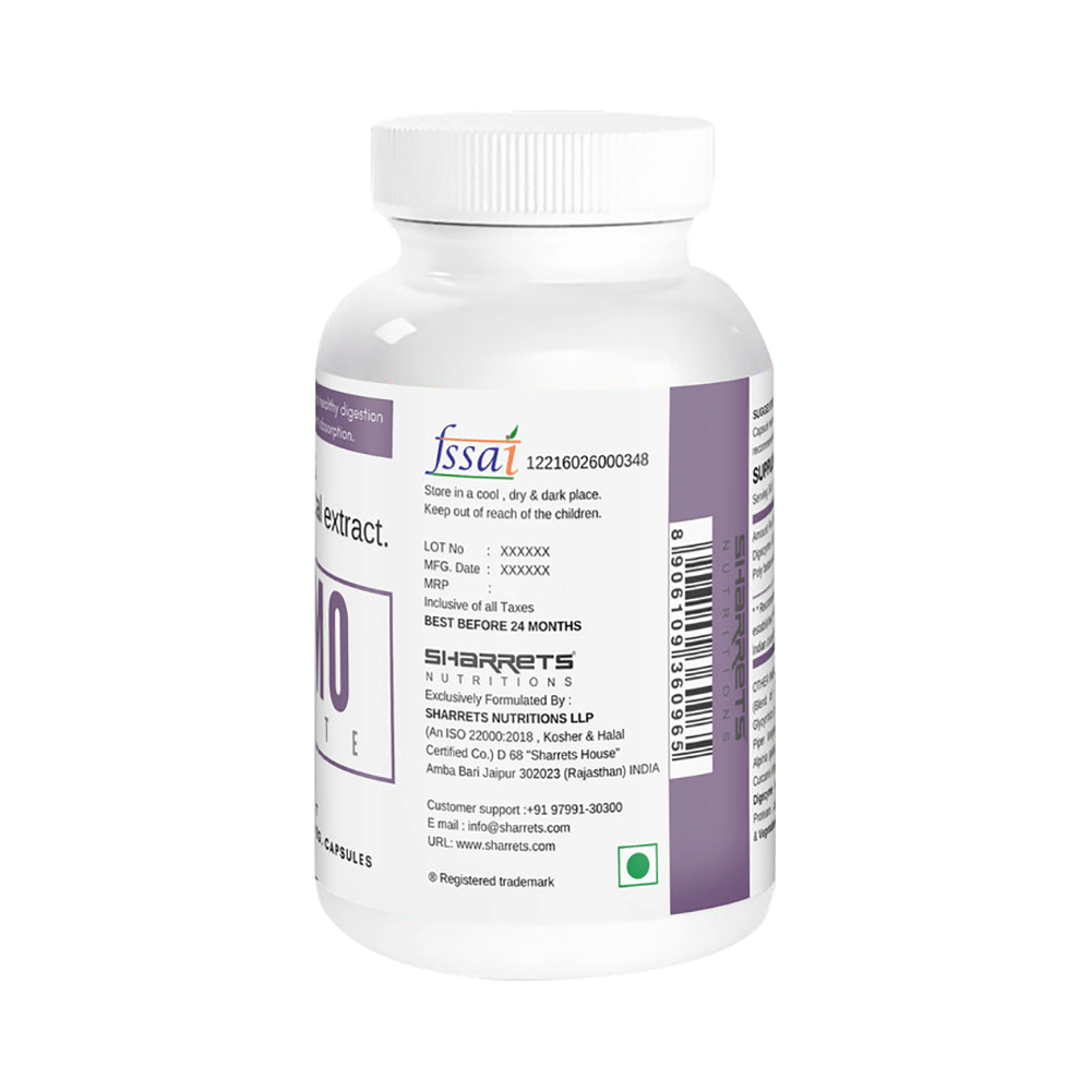 Sharrets Nutritions Zymo Forte Veg Capsule - Image 3