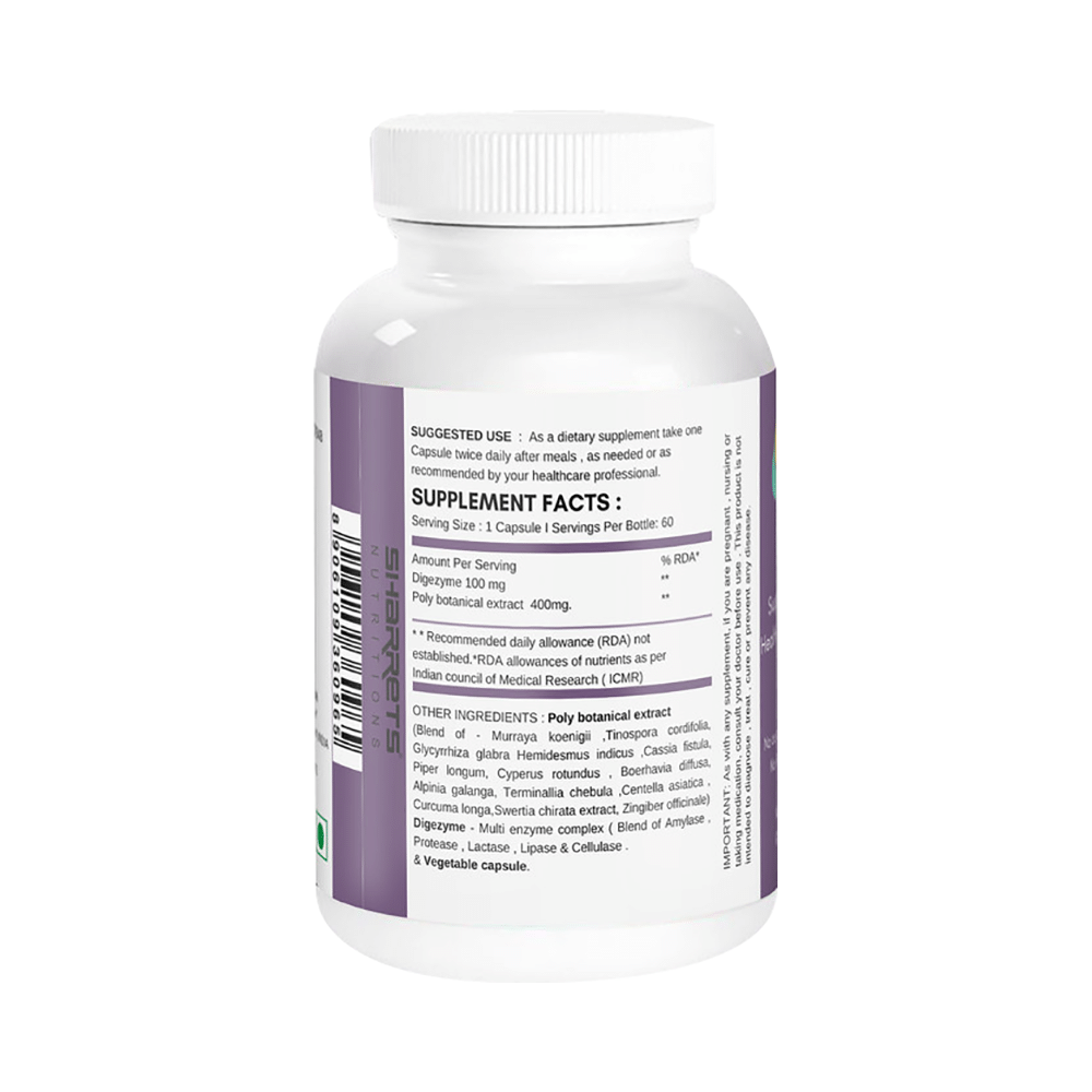 Sharrets Nutritions Zymo Forte Veg Capsule - Image 2