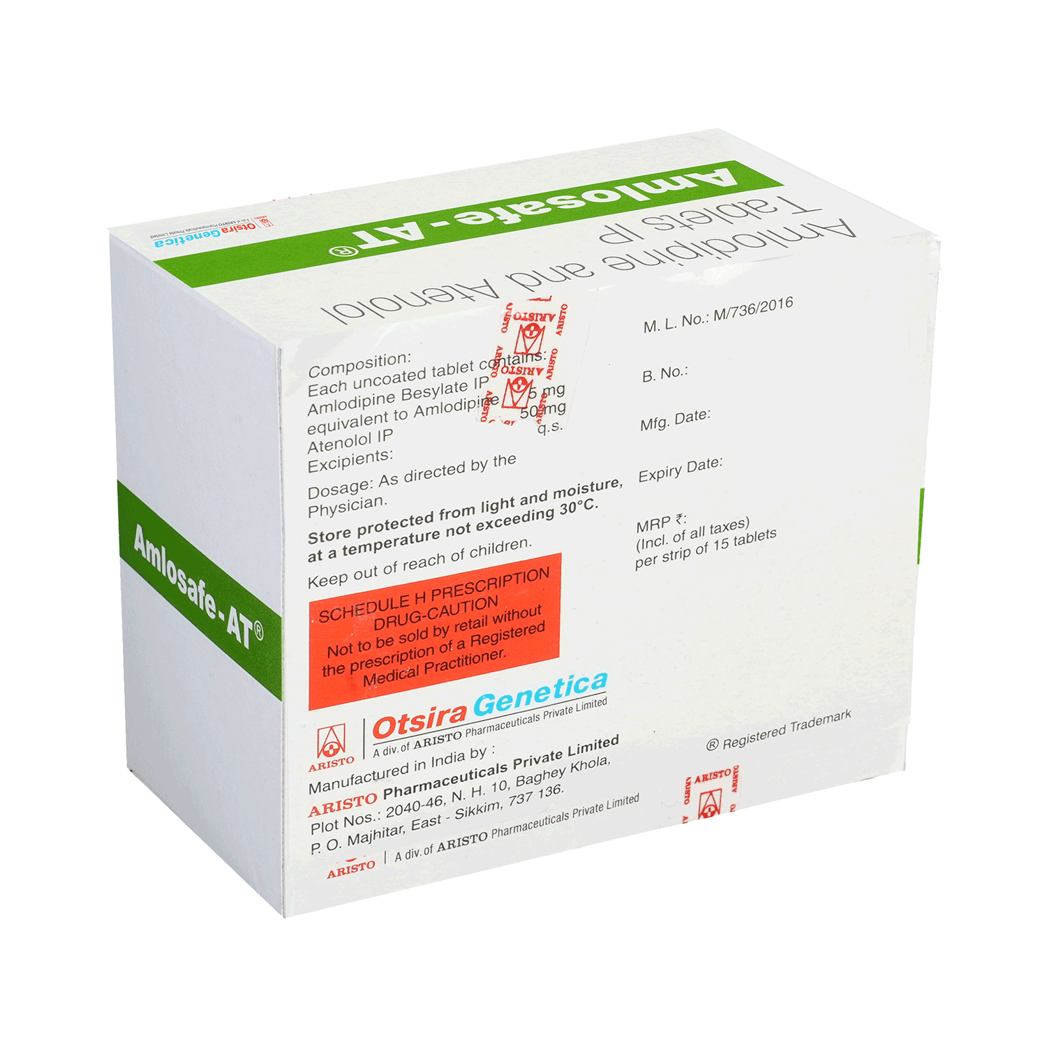 Amlosafe-AT Tablet - Image 3