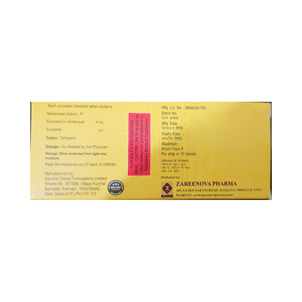 Hymont 4 Chewable Tablet - Image 2
