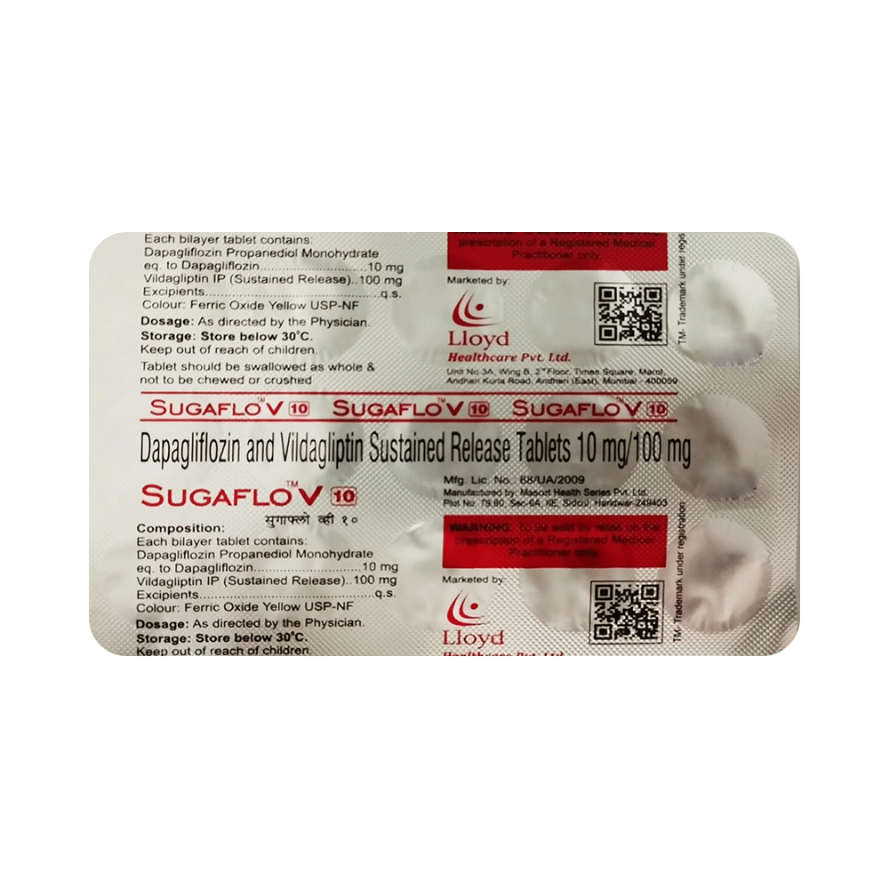 Sugaflo V 10 Tablet