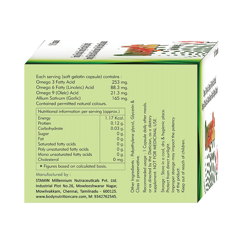 Dr. Ethix Omegarlic Softgel Capsule (15 Each) - Image 5