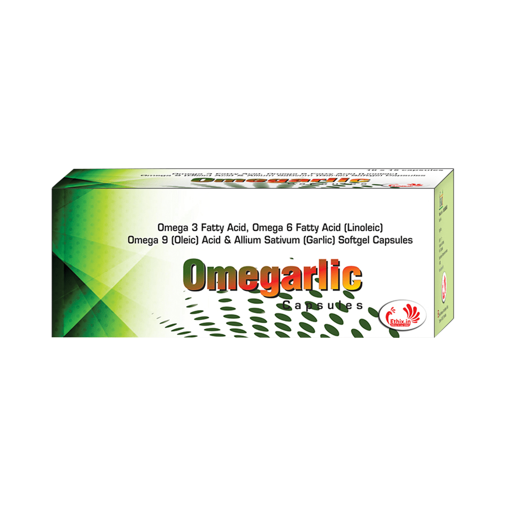 Dr. Ethix Omegarlic Softgel Capsule (15 Each) - Image 1