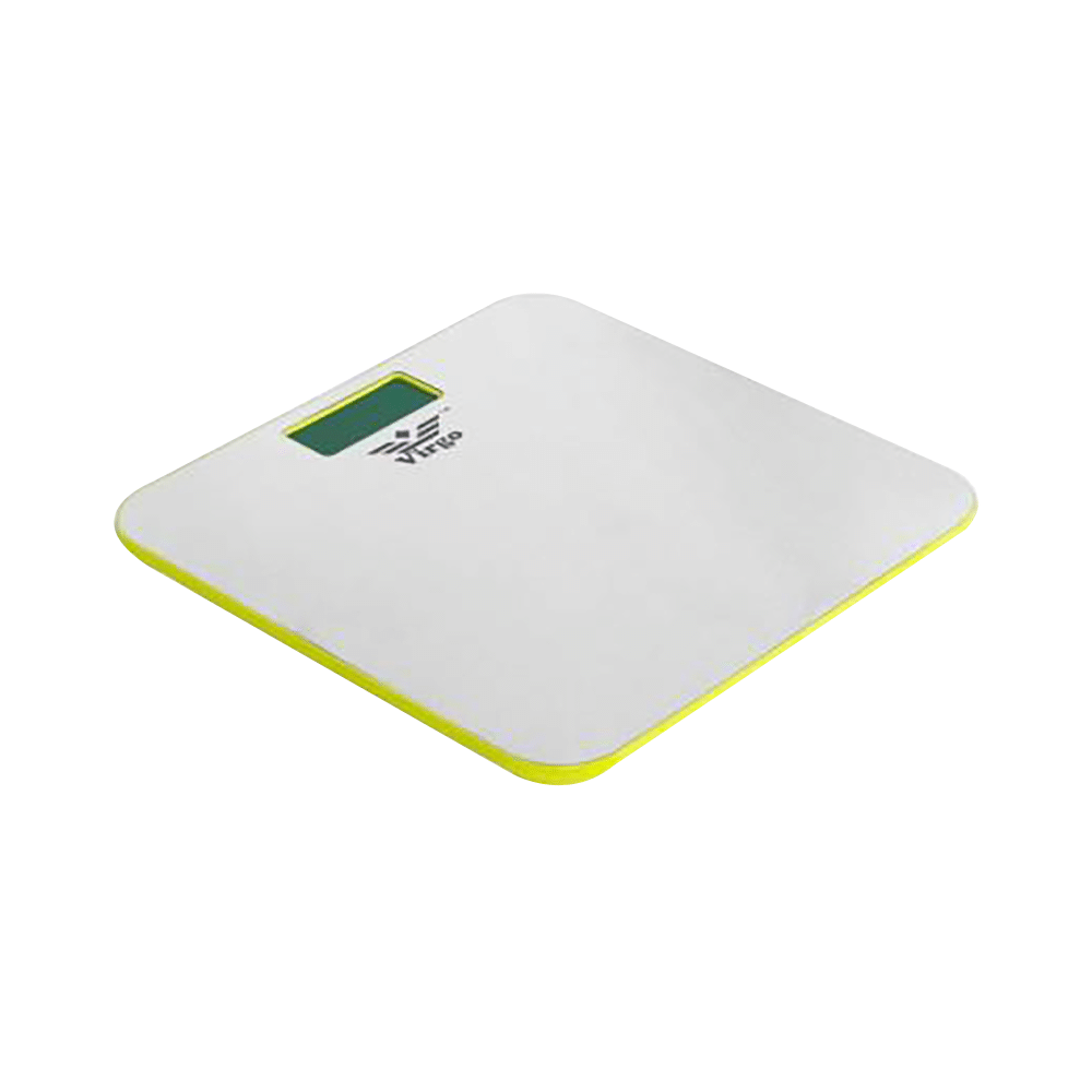 Virgo Silver Shine Stainless Steel Premium Personal Human Body Weighing Scale Yellow - Image 2