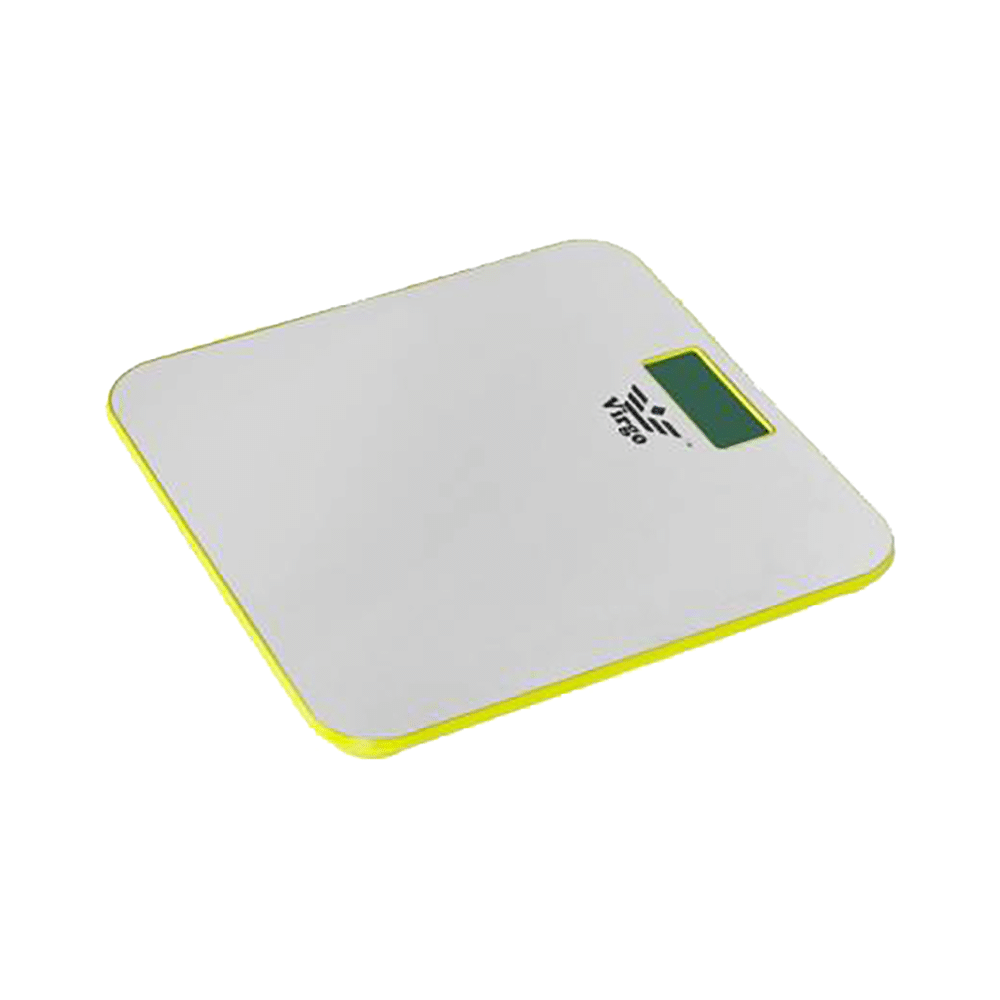 Virgo Silver Shine Stainless Steel Premium Personal Human Body Weighing Scale Yellow - Image 3