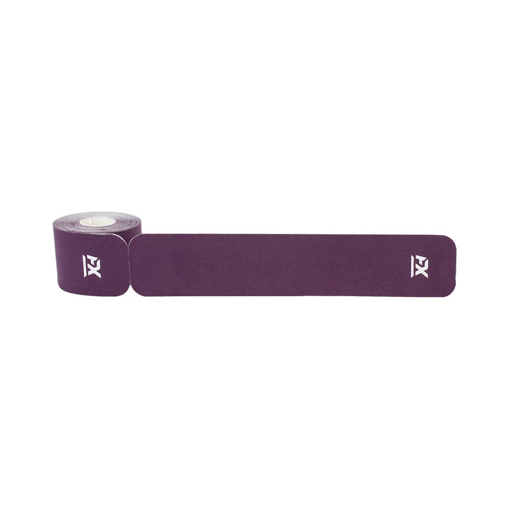 FX Elastic Sports Tape (20 Precut) 10 inch Purple - Image 4