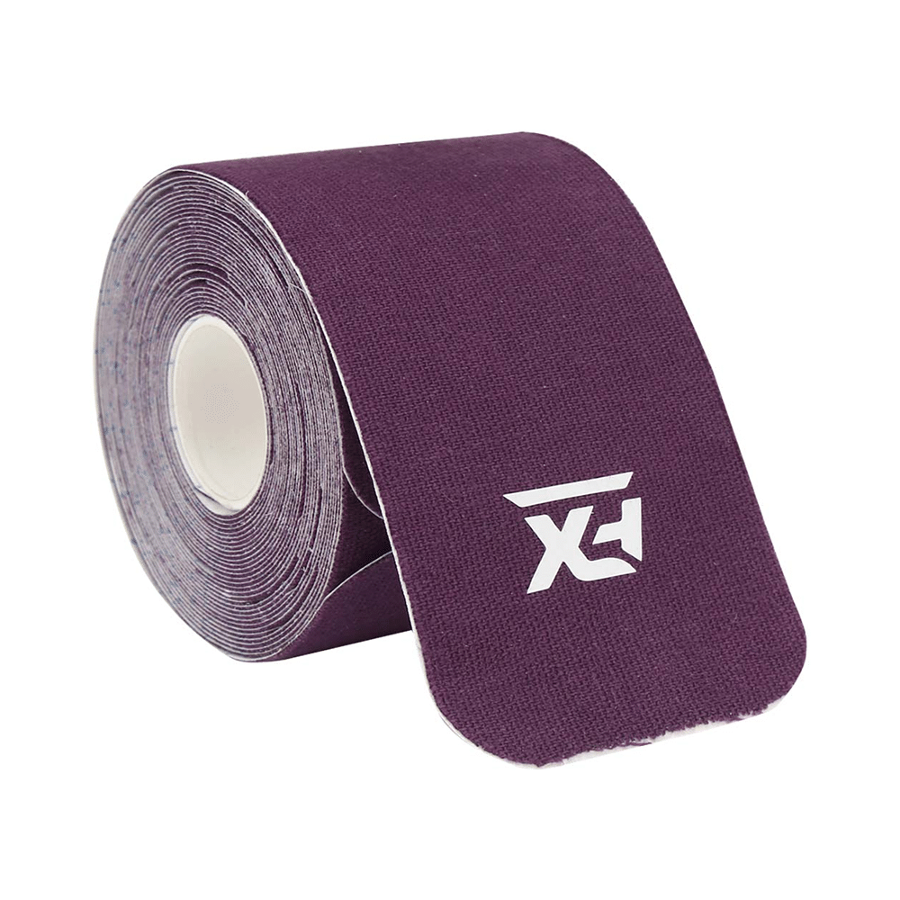 FX Elastic Sports Tape (20 Precut) 10 inch Purple - Image 3